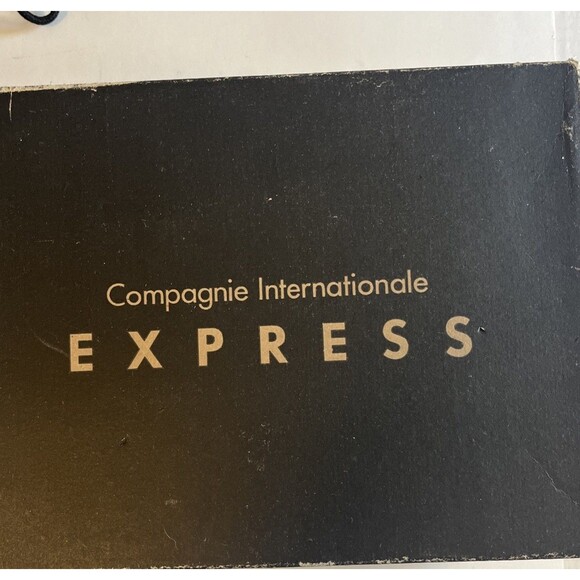 Compagnie Internationale Express Boots Women’s 7M Black Alpine Leather 90’s Rare - Picture 13 of 14